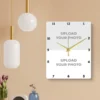 Customized Rectangle Wall Clock Photo Print @₹599/-