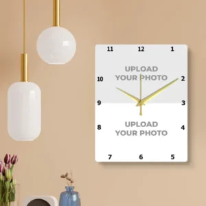 Customized Rectangle Wall Clock Photo Print @₹599/-
