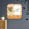 Customized Round Square Frame Wall Clock Photo Print @₹599/-