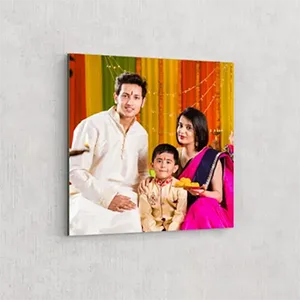 Portrait Aluminum Frame with Photo Print Elegant 3mm Acrylic Finish @₹599/-